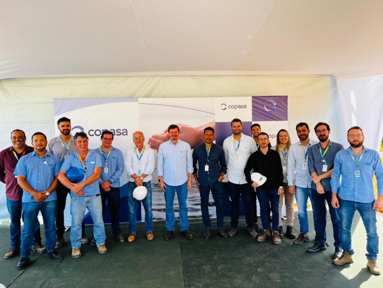 Copasa anuncia investimento de mais de R$ 100 milhões para etapa complementar das obras do Sistema de Esgotamento Sanitário em Ubá
