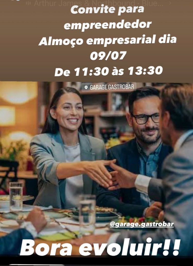 Aciubá promove Almoço Empresarial nesta terça no Garage