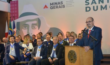Governo de Minas celebra o Pai da Aviação com a entrega da Medalha Santos Dumont
