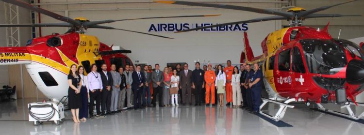 Governo de Minas investe R$ 160 milhões em dois novos helicópteros para o serviço aéreo de saúde