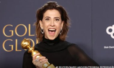 Fernanda Torres leva Globo de Ouro por atuação em Ainda Estou Aqui