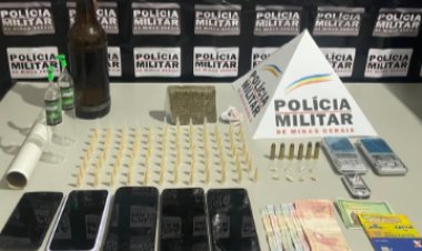 Polícia Militar realiza operação na cidade de Tocantins e apreende drogas e munições