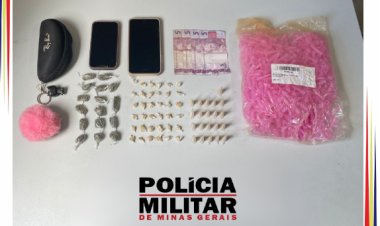Polícia Militar prende suspeito de tráfico de drogas em Ubá