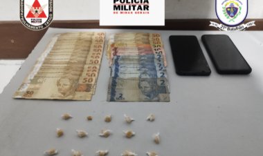 Polícia Militar apreende drogas e prende suspeitos por tráfico em Ubá