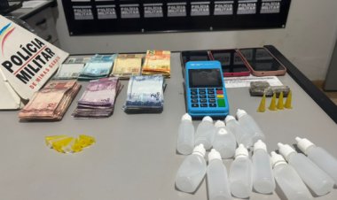 Polícia Militar apreende drogas e suspeitos de trafico durante operação em Piraúba