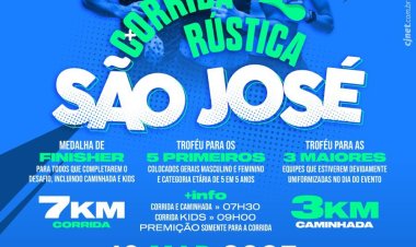 Corrida de São José chega à terceira edição com novidades e causa beneficente