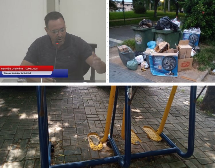 Vereador Alexandre de Barros Mendes (Lek): A Praça do D.E.R. pede socorro!