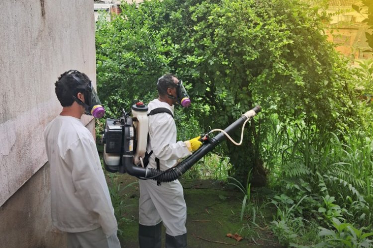 Prefeitura de Viçosa segue com aplicação de UBV em bairros com casos confirmados de dengue