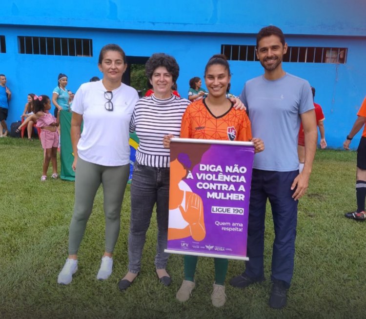 Campanha contra a violência à mulher alcança novos espaços em Viçosa.
