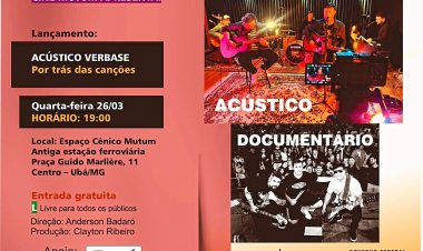 Cultura: Verbase lança Acústico e Documentário