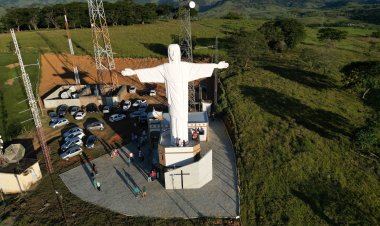 Prefeitura de Guiricema inaugura primeira etapa do projeto de restauro e requalificação do Cristo