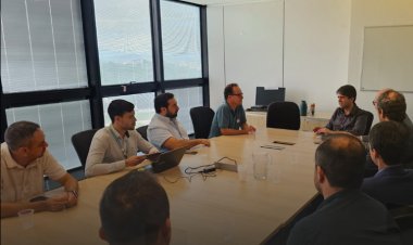 Viçosa: Prefeito Ângelo Chequer se reúne com Secretário Estadual de Saúde