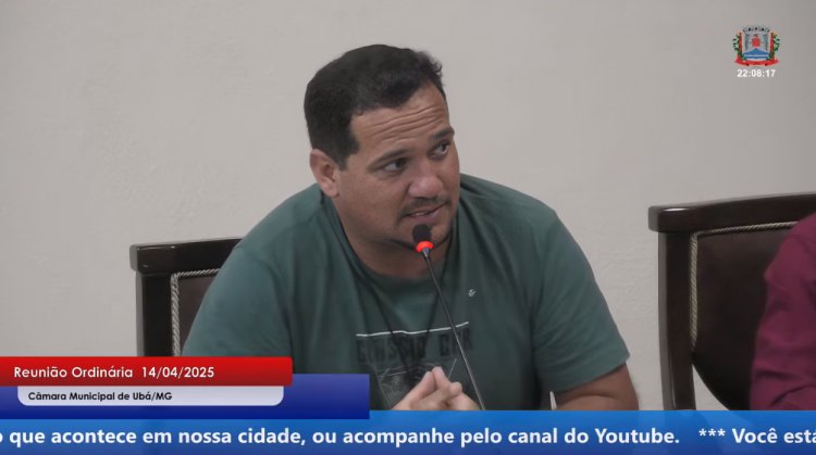 Vereador André Alves: Prefeitura de Ubá faz contratação Direta de milhões para empresa com capital social de Hum Mil Reais