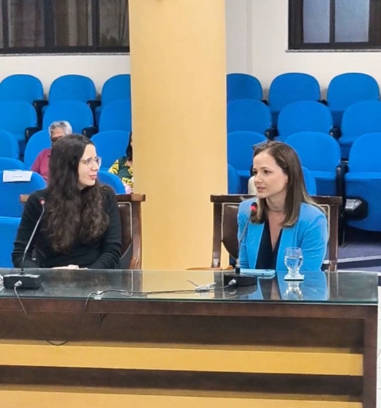 Nutrição e fibromialgia: Dra. Isabela Almeida destaca o papel da alimentação na redução da dor crônica durante audiência pública na Câmara de Ubá