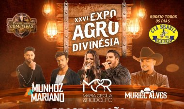 Confira a programação da XXVI ExpoAgro de Divinésia