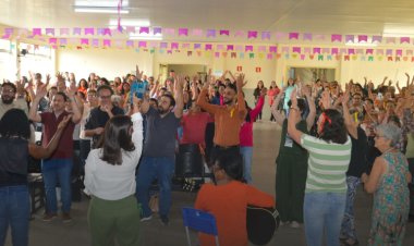 Festa no Encontro Municipal de Mulheres Rurais em Viçosa