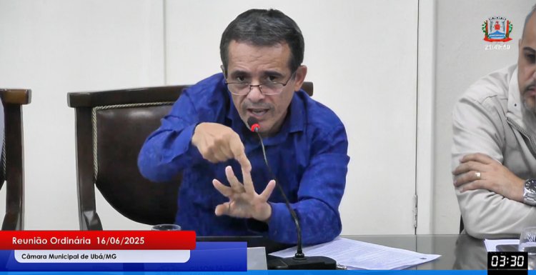 Vereador Gilson Fazolla cobra transparência na saúde e fiscalização da infraestrutura em Ubá