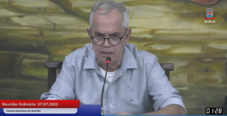 Presidente da Câmara de Ubá anuncia promulgação de lei que proíbe aterro sanitário regional no município
