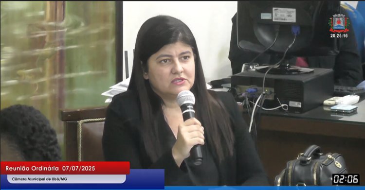 Vereadora Aline Melo (PL) celebra pediatria 24 horas e cobra internet para feirantes em Ubá