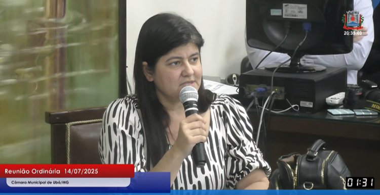 Vereadora Aline Melo faz apelo por segurança elétrica, recapeamento e inclusão digital na feira de Ubá