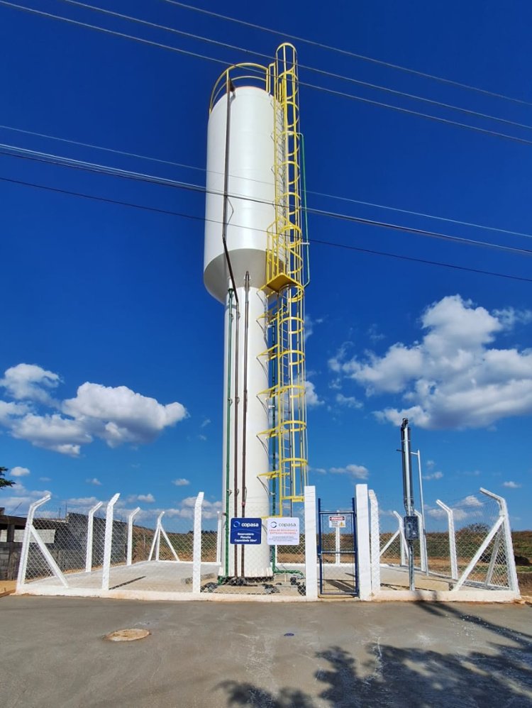 Novo reservatório da Copasa reforça segurança hídrica em Visconde do Rio Branco