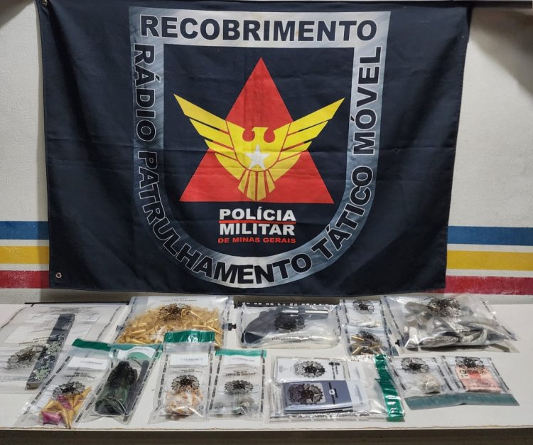 Polícia Militar apreende menor autor de tráfico de drogas no bairro Primavera em Ubá