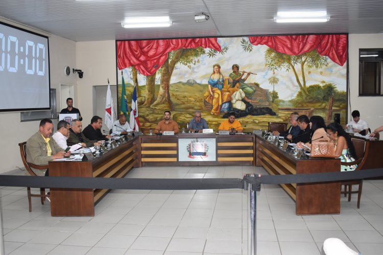 Vereadores aprovam dois projetos de lei e dezenas de requerimentos em reunião ordinária