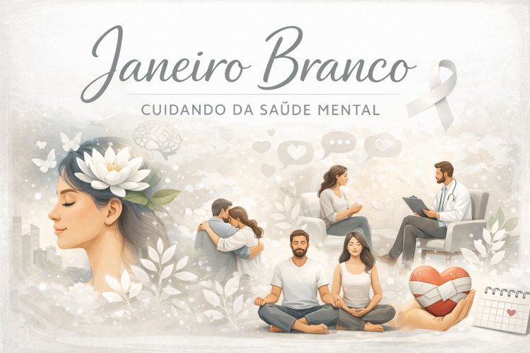 Janeiro Branco: um convite ao cuidado com a saúde mental