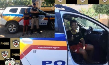PMMG realiza visita a criança que sonha em ser policial militar em  Piraúba