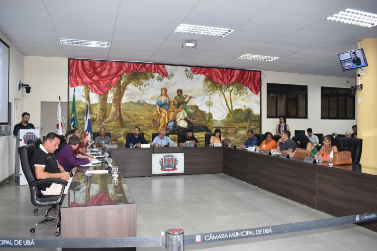 Vereadores aprovam importantes projetos de lei para Ubá